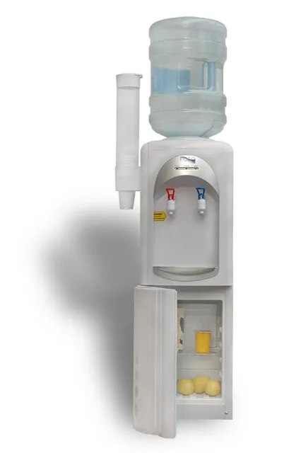 Dystrybutor Elektryczny Biały Wysoki Standard z Lodówką